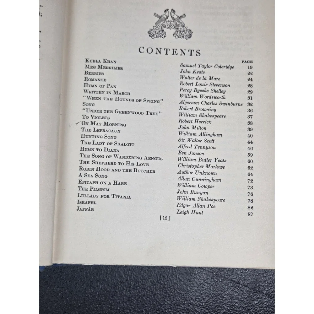 Vintage 1936 Rainbow Gold Poems Old & New for Boys & Girls by Sara Teasdale‎